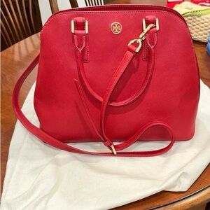 Tory Burch Red Shoulder Bag